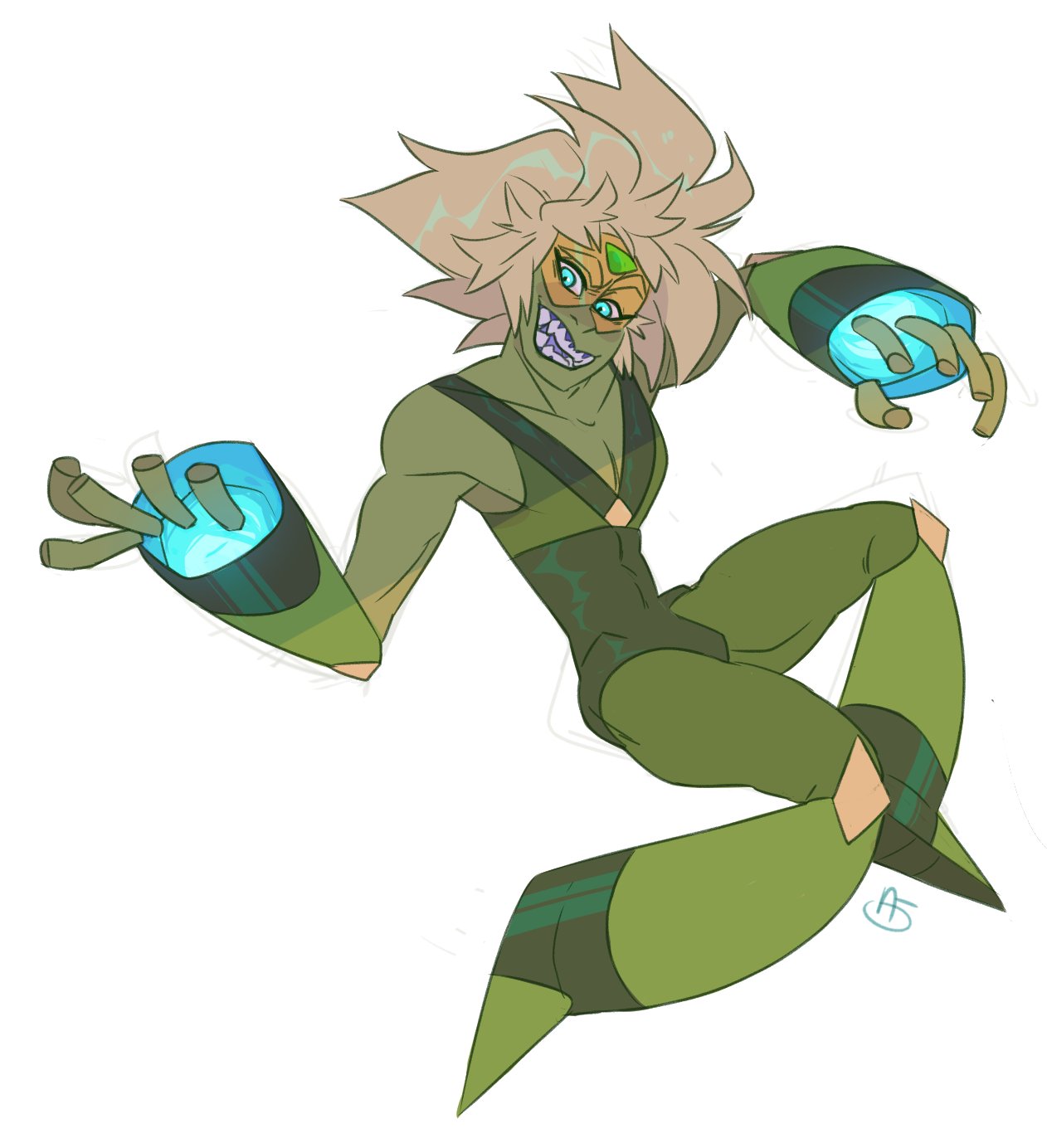 “listen. sometimes i just have to draw peridot all Edgy”