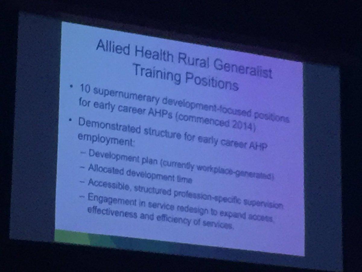MaritaCowie's tweet photo. Julie Hulcombe, QH Chief Allied Health Officer, updating #SRRCN on rural generalist allied health training pathways https://t.co/6K5rk6DgUT