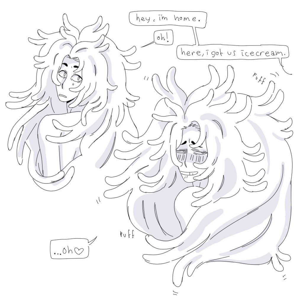 tinyangryghost's tweet photo. he's so in love #itsjusticecream #chillout https://t.co/bQE8nbsKBZ