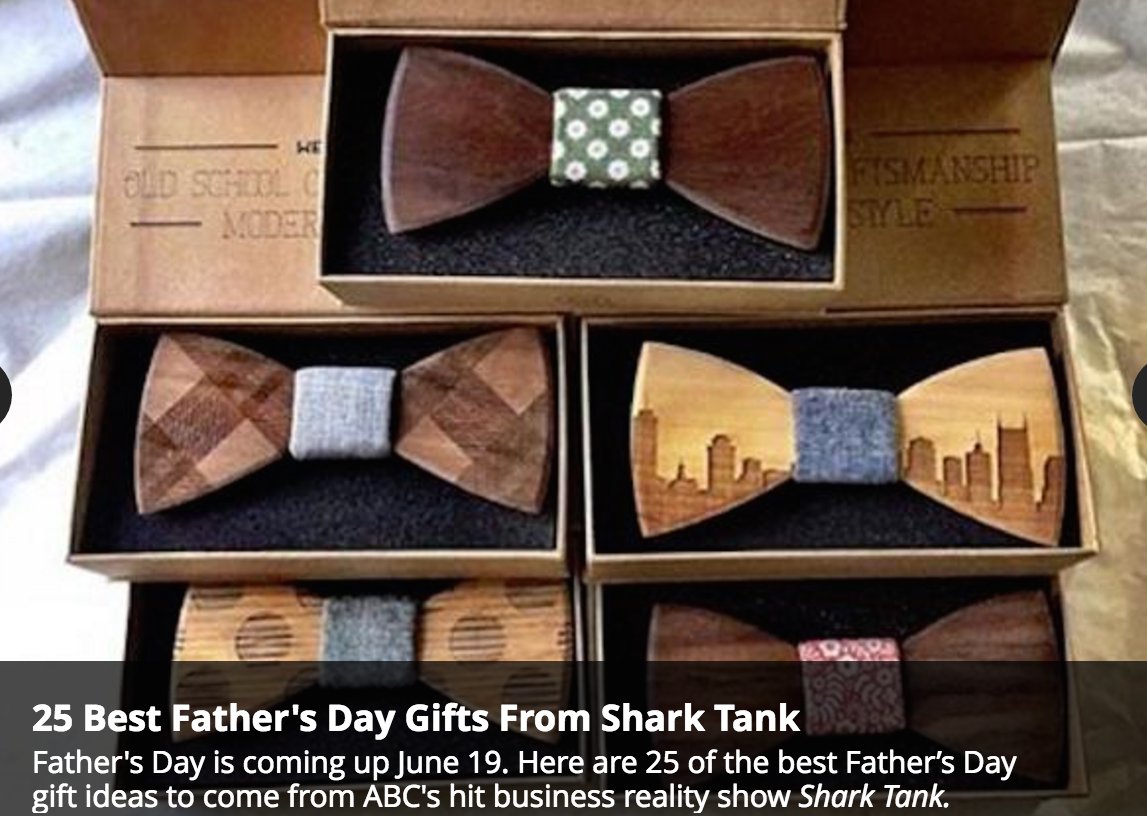 TurnerInsur's tweet image. 25 Best Father's Day Gift Ideas From Shark Tank - onforb.es/1VMyEeV