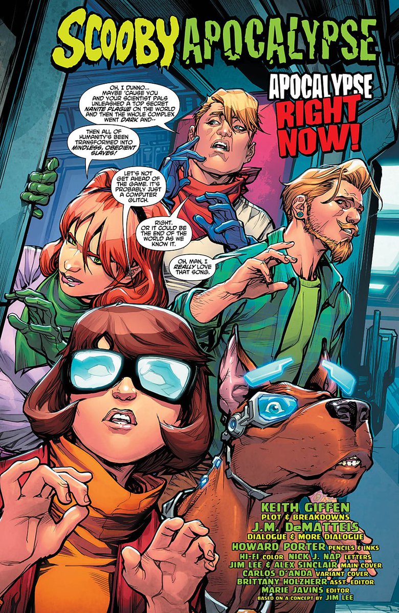 Scooby_News's tweet photo. The apocalypse continues in Scooby Apocalypse #2, which is on sale now! #ComicBookCoverage https://t.co/uTtgWJkXux https://t.co/G55pJUDI0J