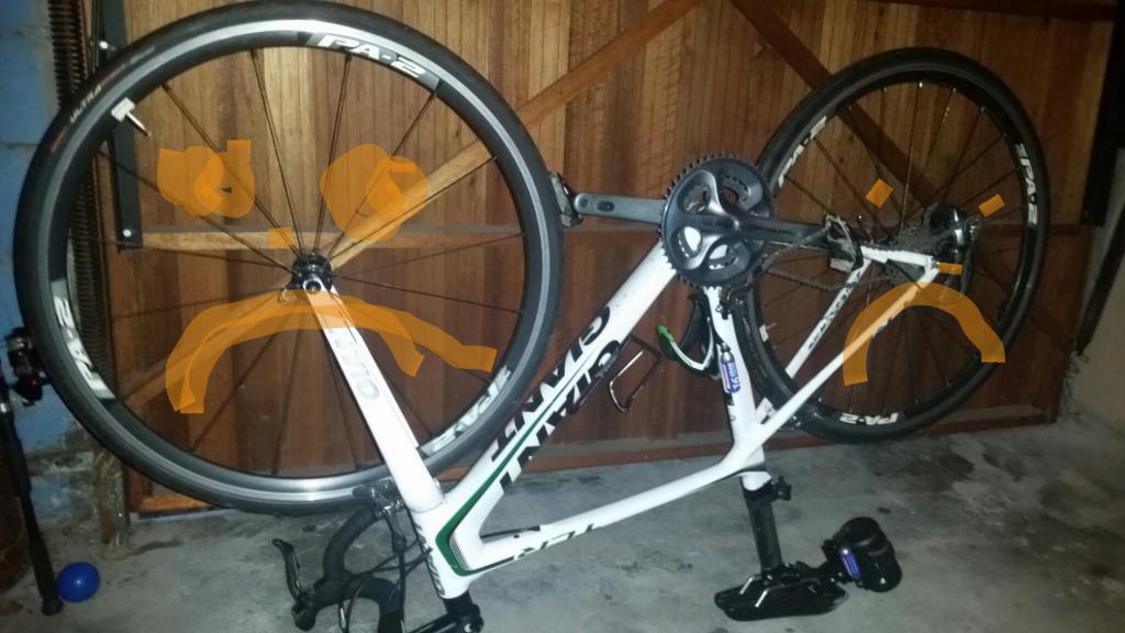 Steven_PWM's tweet image. Breaking rule #49  @bikehubber My wheels have a SAD face as they know they should be replaced with @DarkhorseWheels