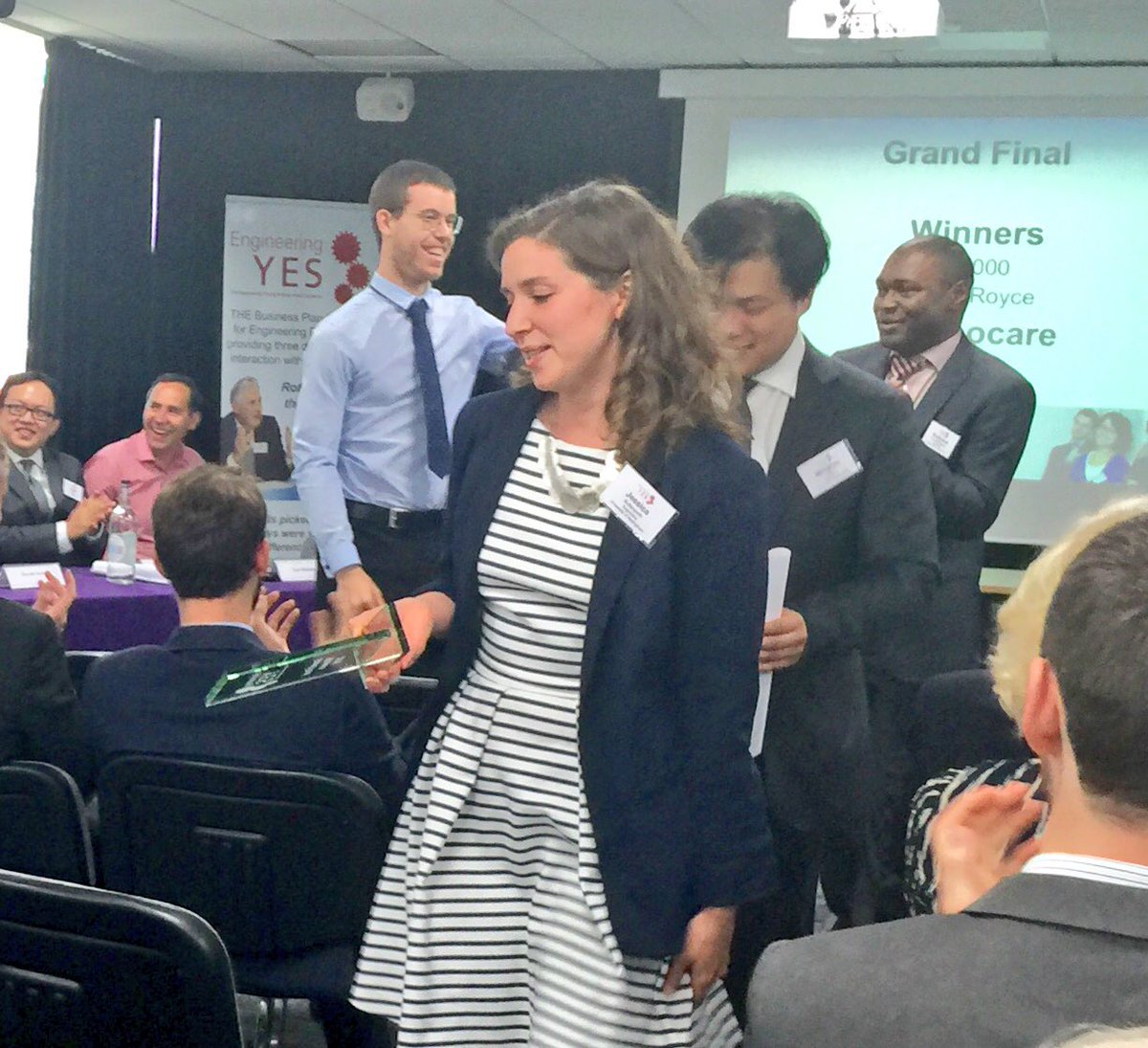 GreenGrounded's tweet image. Congratulations to Sygnocare for winning the #engyes first prize! Amazing work.