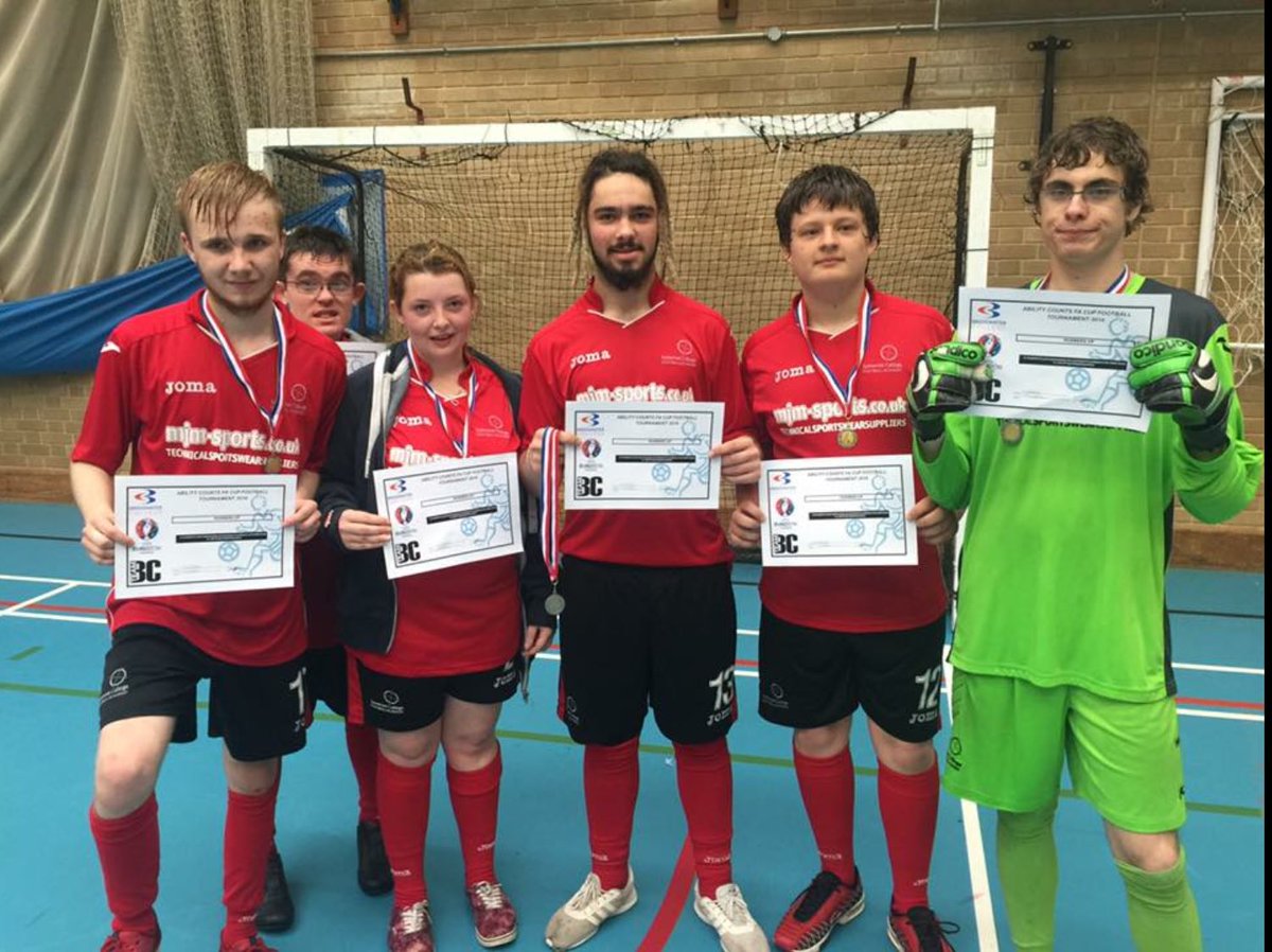 Somerset College LD football team took runners-up in this Years Euro 2016 south-west tournament.