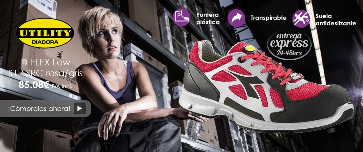 ¿Quién dijo que no existe calzado de trabajo femenino? Tallas 35-42 bit.ly/1UP5Os2 #zapatostrabajo