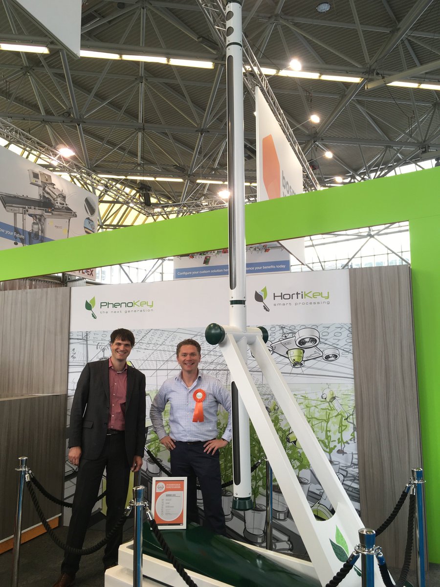 BosmanVanZaal's tweet photo. @GreenTechRAI #proud #nomination #innovationaward #jongehonden @PhenoKey @FlierSystems @BergHortimotive @Arisbv https://t.co/VG9qS98WSd