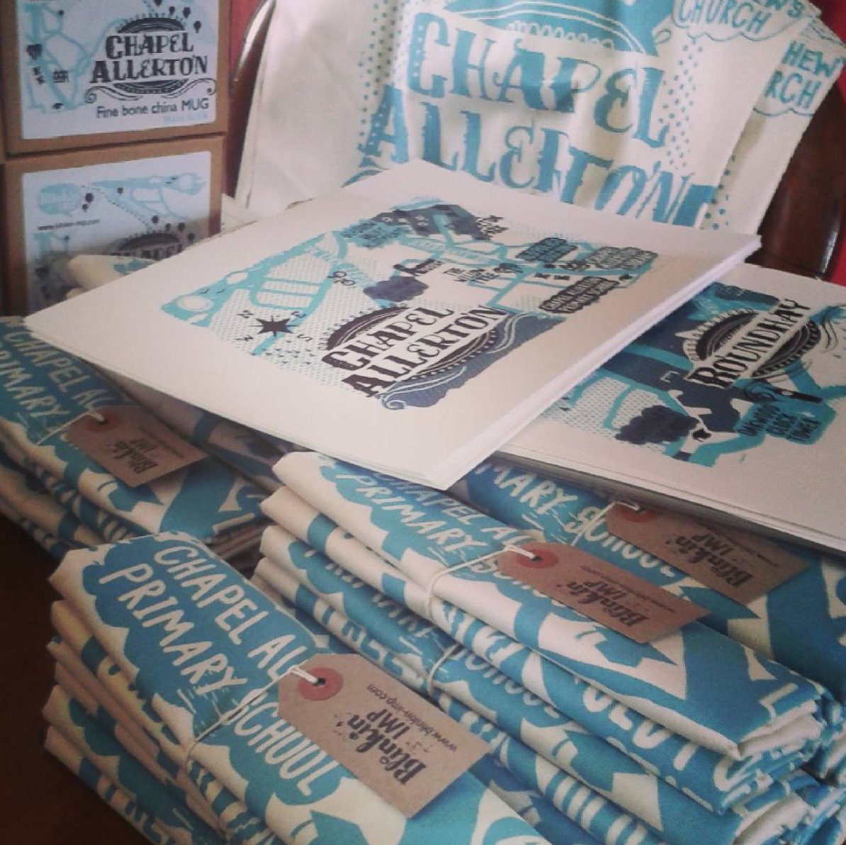 BlinkinImp's tweet photo. @chirpystore last of order on it's way #screenprint #cushions #teatowels xx https://t.co/5biuq5FYPG