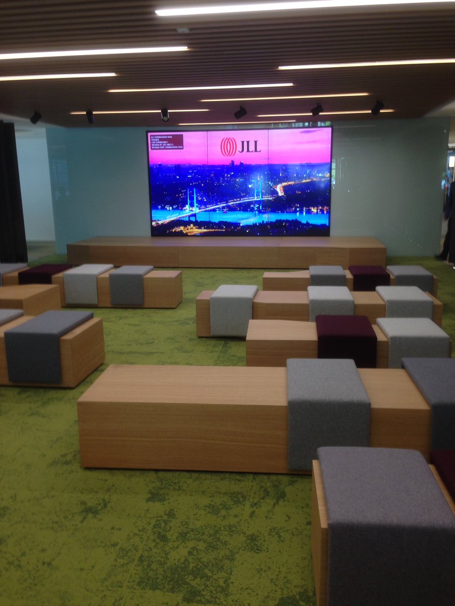 Coverpoint_Food's tweet photo. So #impressed by the #new @JLLTurkiye #offices by #Tetris - world class "people places" #proudtobeJLL https://t.co/mjcN8Hf3tu