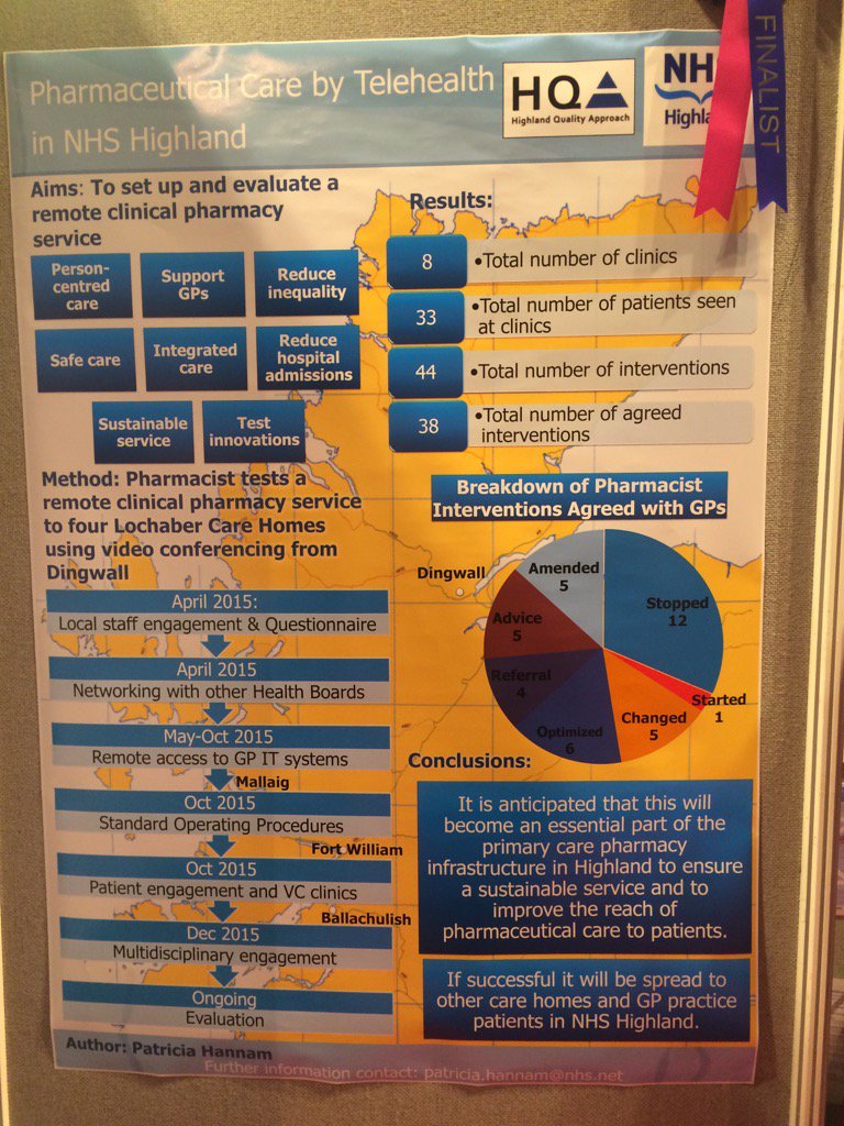 <a href="/HighlandQI/">Highland QI</a> NHS Highland Poster Award Finalist #nhsscot16