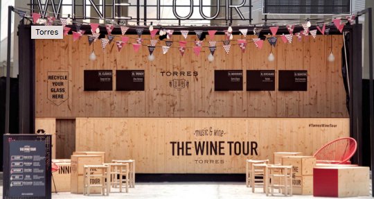 parenthesismkt's tweet photo. Sons electrònics a la propera parada del #TorresWineTour... @SonarFestival! https://t.co/Qmk2k8UNqz @bodegastorres https://t.co/yZmOMiZDeR