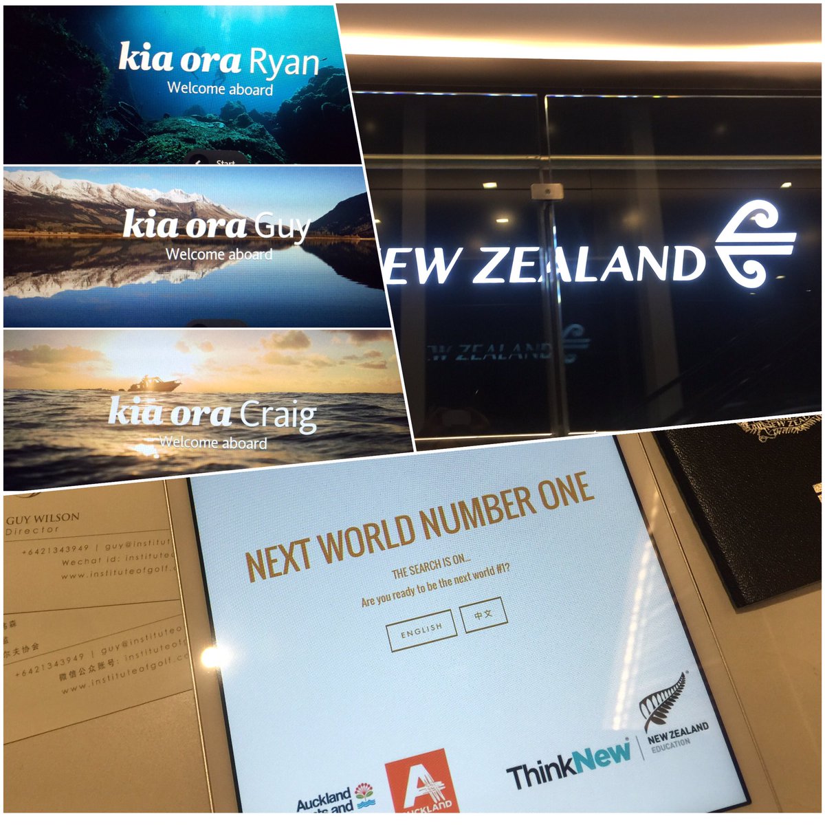 Time to go! #nextlevel <a href="/InstituteofGolf/">Institute of Golf</a> Lauching into #China thanks @Auckland_NZ #educationNZ #nxtwrldnm1 <a href="/FlyAirNZ/">Air New Zealand</a>