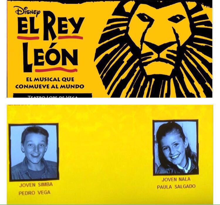 Felicitamos a Pedro por su estreno ayer en el #ReyLeon! Felices d tener tantos #alumnos disfrutando d este #musical