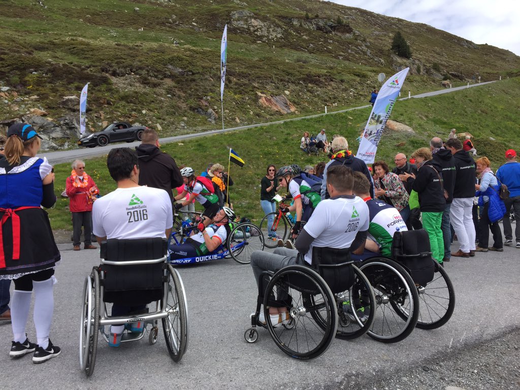 Toppers op de top! @HandbikeBattle