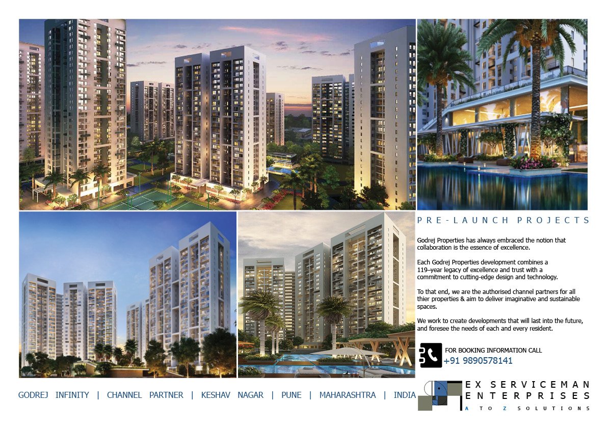 1stop_Solutions's tweet photo. Book your apartment now at #godrejinfinity a WORLD FULL OF PRIVILEGES with #ExservicemanEnterprises #pune https://t.co/UbloWSJnOT