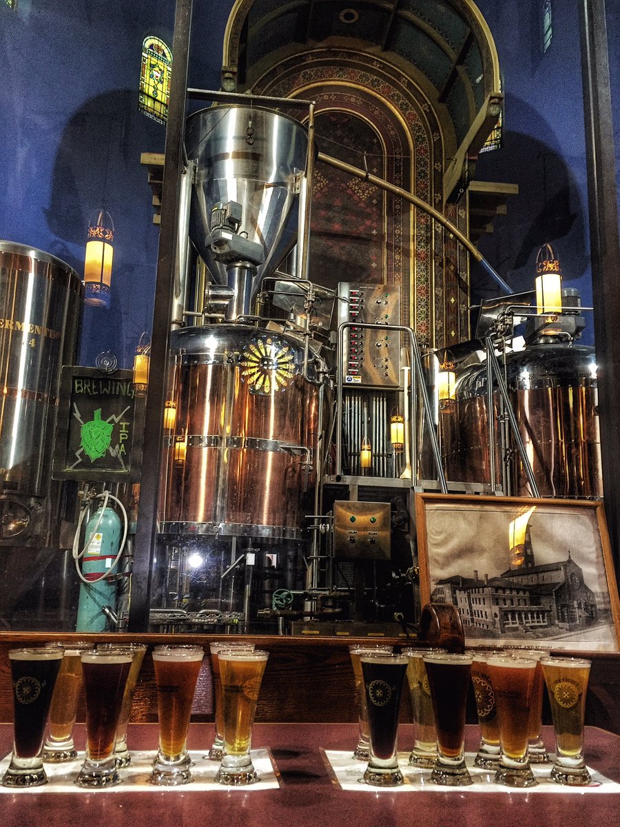 MattGinella's tweet image. Today on @GCMorningDrive, there's no better way to wash down the church pews than a case from Church Brew. ⛳️🏌⛪️🍻