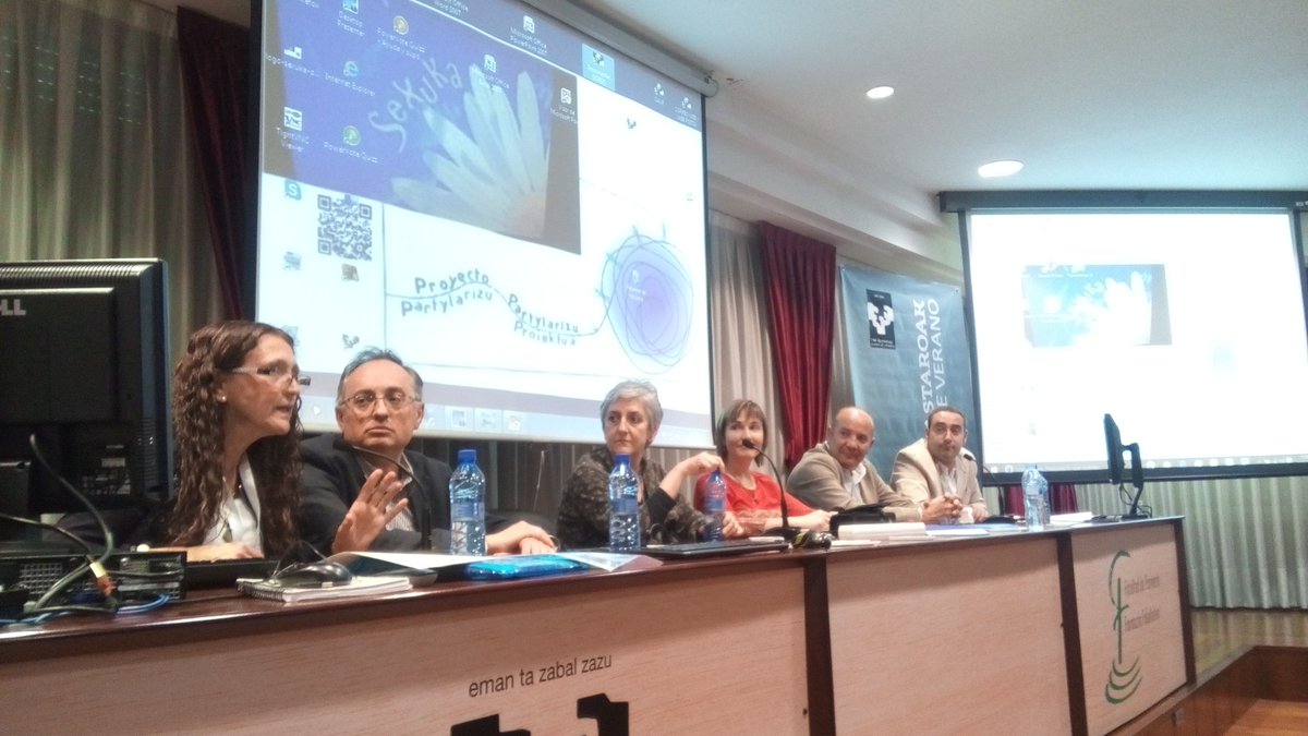 Mesa redonda en ITS
Mahai borobila STI-ei buruz
#esexukate <a href="/Sexuka/">Sexuka</a> @OSIBilbaoBasurt <a href="/OSIArabaESI/">OSI Araba ESI</a> <a href="/ehualumni/">EHUalumni</a> <a href="/upvehu/">UPV/EHU</a>