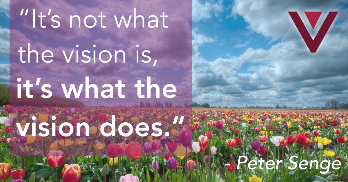 VoldVision's tweet photo. "It's not what the vision is, it's what the vision does." -Peter Senge #Wordsday #YourSightIsOurVision https://t.co/SzkMZwZw1R