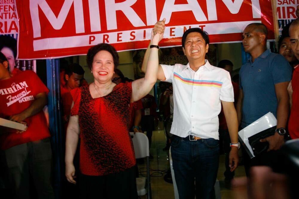bongbongmarcos's tweet photo. Let's all greet @senmiriam a happy HAPPY BIRTHDAY and together let's wish her all the best #HappyBirthdayMDS https://t.co/Z0oGjswXYY