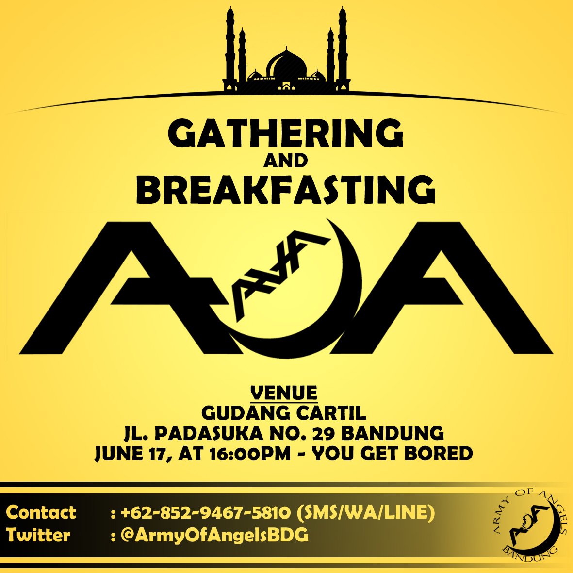 If you are a big fans of <a href="/AVABandOfficial/">Angels & Airwaves</a> , come and join us!