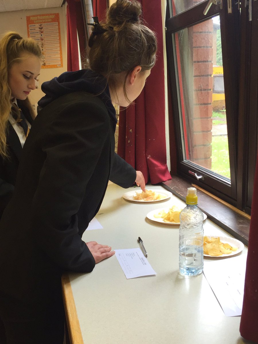 Sensory testing in higher HFT <a href="/KHS_homeec/">KHS Home Economics</a> <a href="/KirkcaldyHigh/">Kirkcaldy High School</a> #KHS