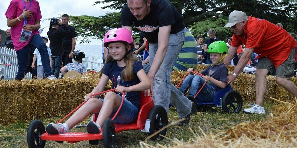 Boxkart's tweet image. Fun with Dad. Memories don't get better than this.