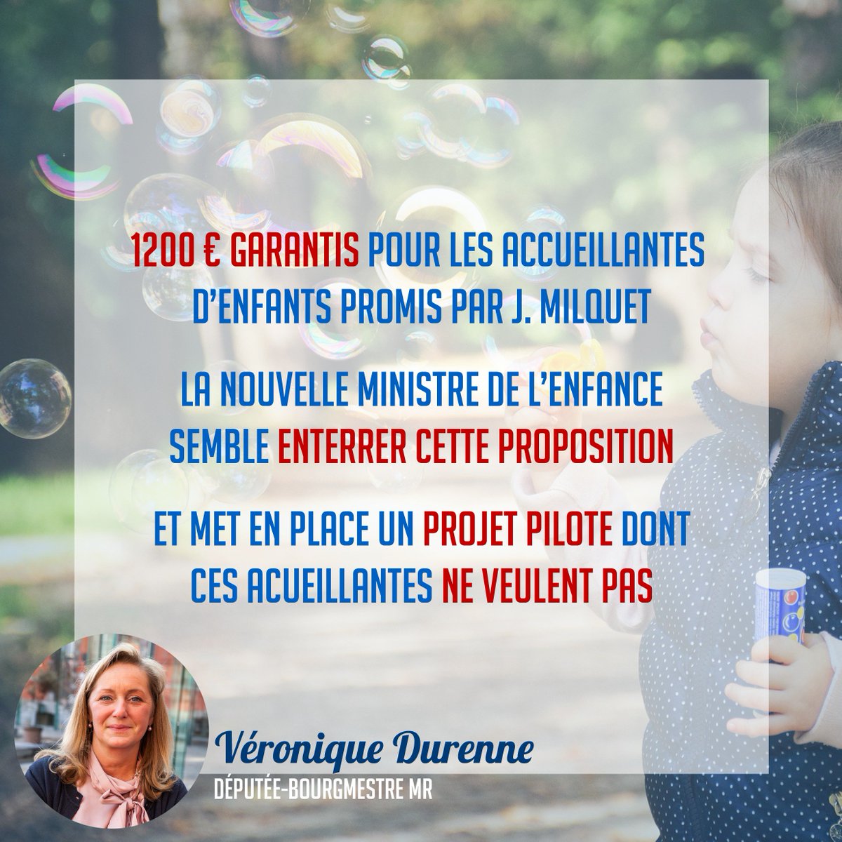 Intervention cette après-midi sur les incohérences du #fwbgov sur dossier statut complet accueillantes #enfants