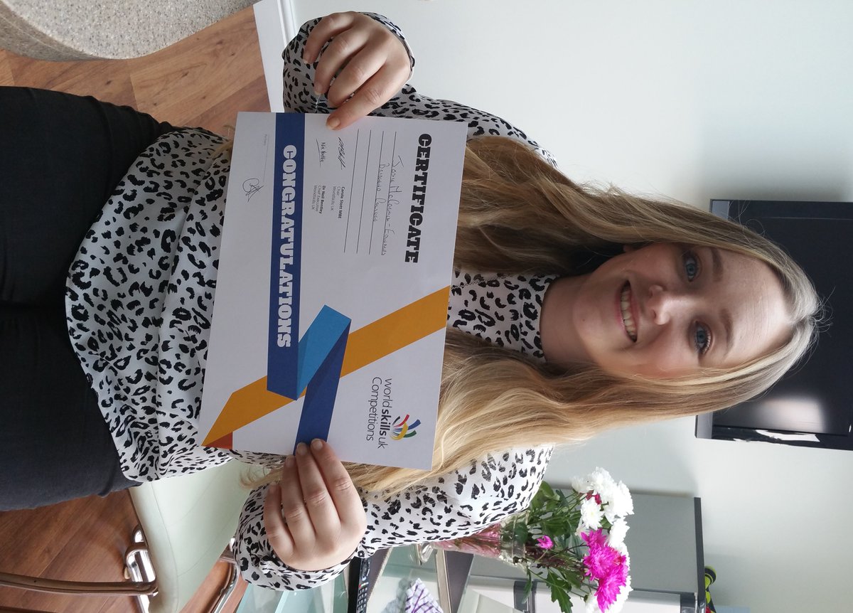 forensicsbc's tweet image. Josie, BC Forensic student, winning the Welsh heat of World Skills  @Robertevans02 @bridgendcollege @spirotte