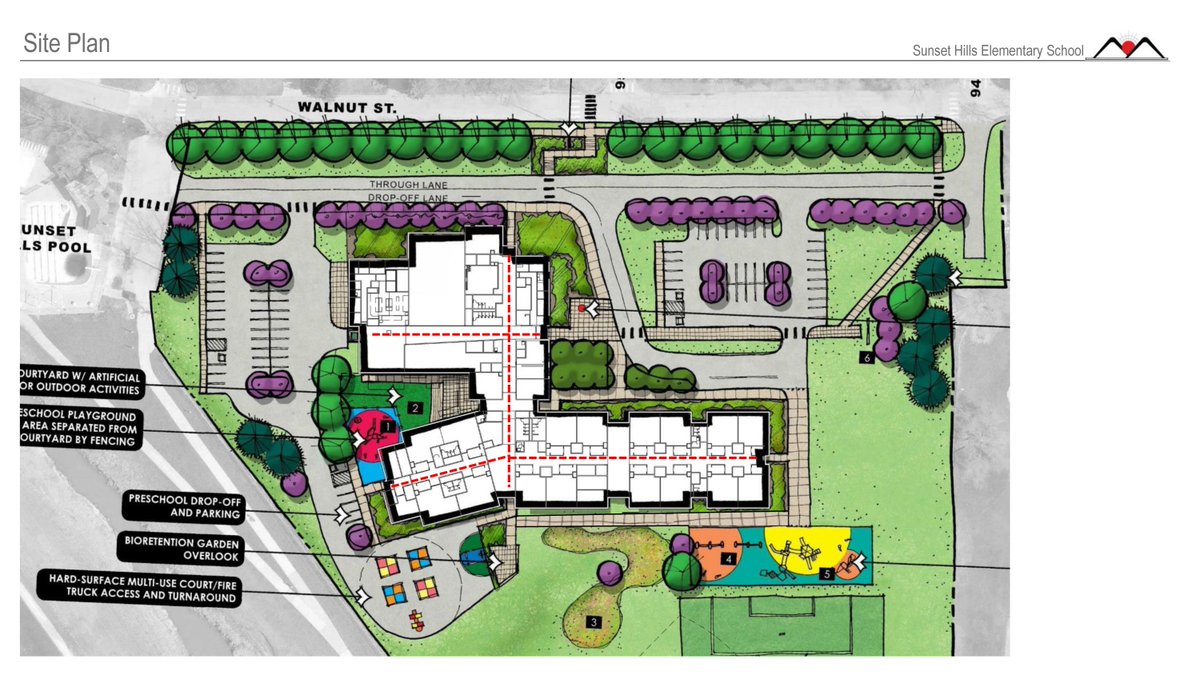 Designs 4 new <a href="/SunsetHills66/">Sunset Hills</a> from <a href="/tackarchitects/">TACKarchitects</a> honor school's history, uniqueness, more ImagineADistrict.org