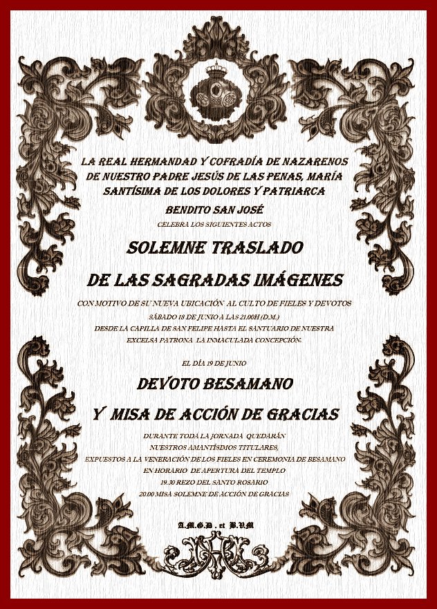 El próximo sábado, acompañaremos musicalmente el solemne traslado hermandad Penas y Dolores
facebook.com/bandadeccytt.s…
