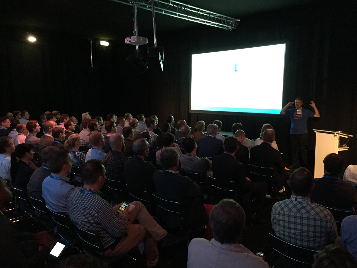NakedSecurity's tweet photo. RT @Sophos: Our very own @duckblog talks ransomware in his keynote session at #infosecbe https://t.co/5On1hBaees