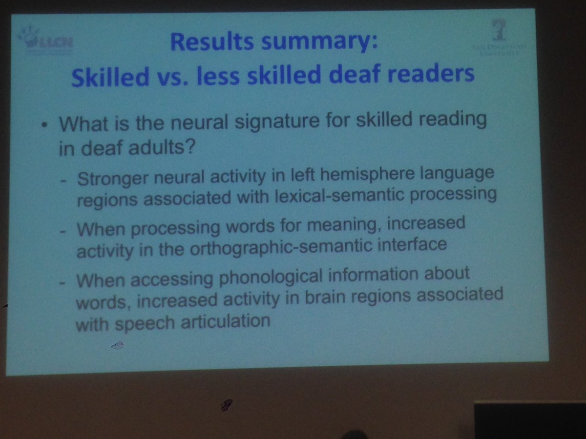 crathmann's tweet photo. #mmod Emmorey's conclusion on Deaf reading using fMRI evidence https://t.co/xJ0HLYweMl
