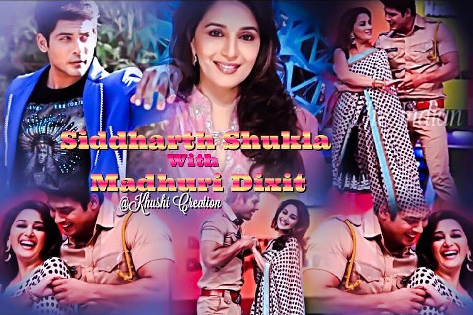 Khushi_Creation's tweet photo. #ThrowBack Edit #June2014
#SiddharthShukla with #MadhuriDixet in #JDJ #KhushiCreation @MadhuriDixit @sidharth_shukla https://t.co/UmpIO8TI76