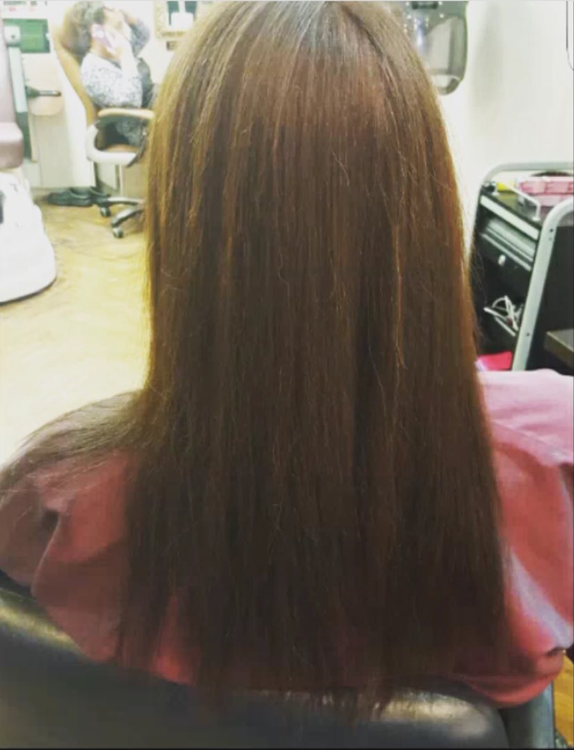 lolabstyle's tweet photo. After 2 1/2 years wearing an #installation this is what is beneath. #naturalhair #pressandcurl #LolaBdc #weave 👩🏽 https://t.co/bQGuV4mRR9