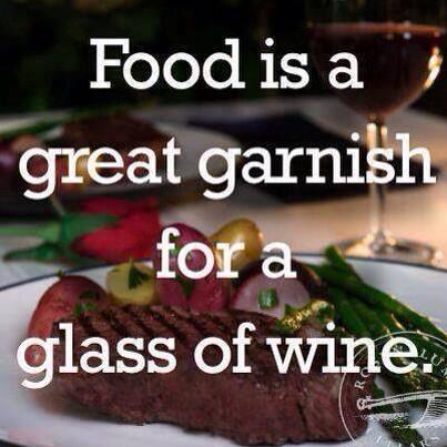 #Food enhances the #wine!