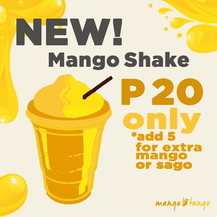 takes2toMangoo's tweet photo. Beat the heat with some Mango Shake π Freshly served for just 20 pesos ππ―
#MangoTango #TeaMango #Mangasm https://t.co/F1HEgqgF02