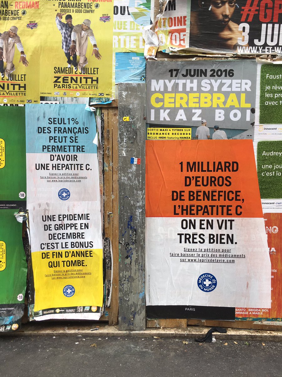 A force de vouloir interdire, on se fait afficher. Ou quand la campagne <a href="/MdM_France/">Médecins du Monde</a> dénonce l'emprise des labos.