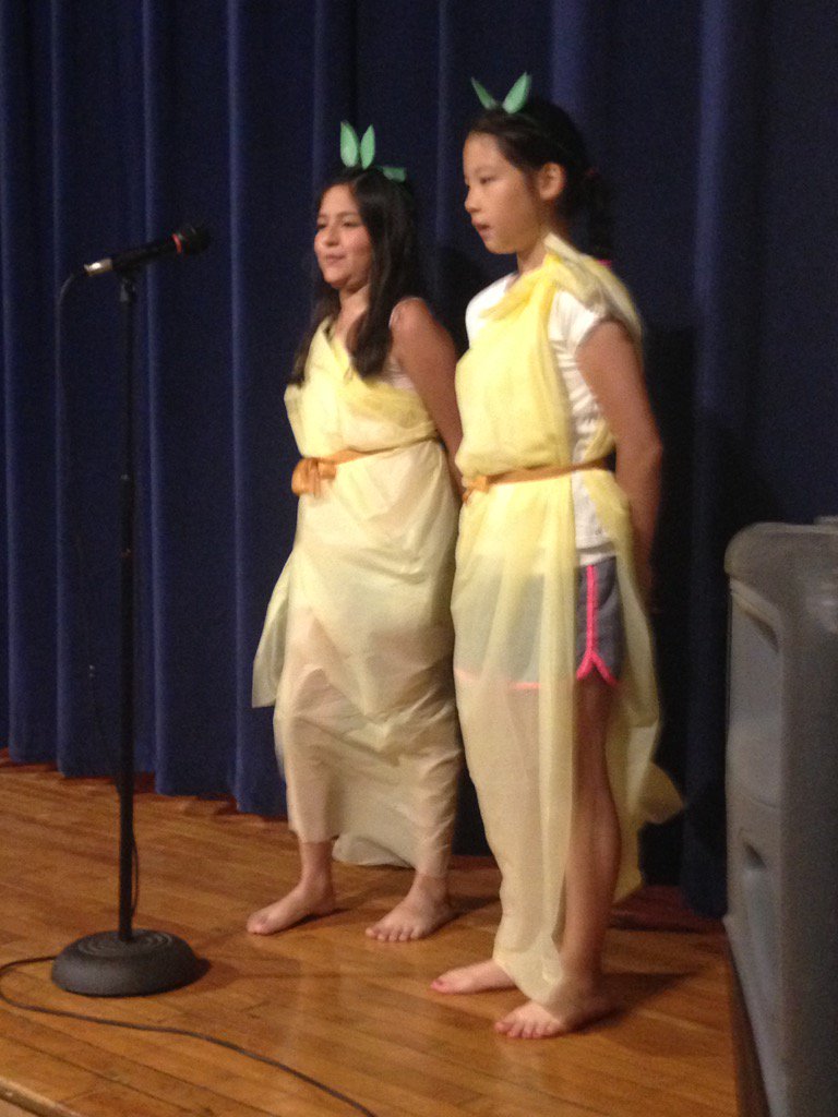 A great job by the fourth grade this morning during Genre Plays 2016!

Thanks to all the parents who joined us!