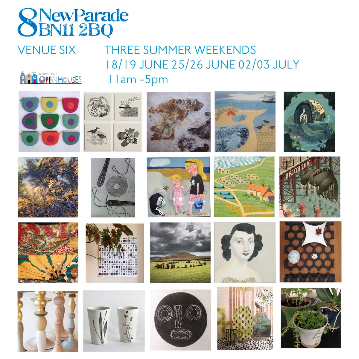 Alisonmilner's tweet photo. Open House at our house (venue 6)in Worthing for the next three weekends @WorthingAOH https://t.co/Ippg2z0SEv