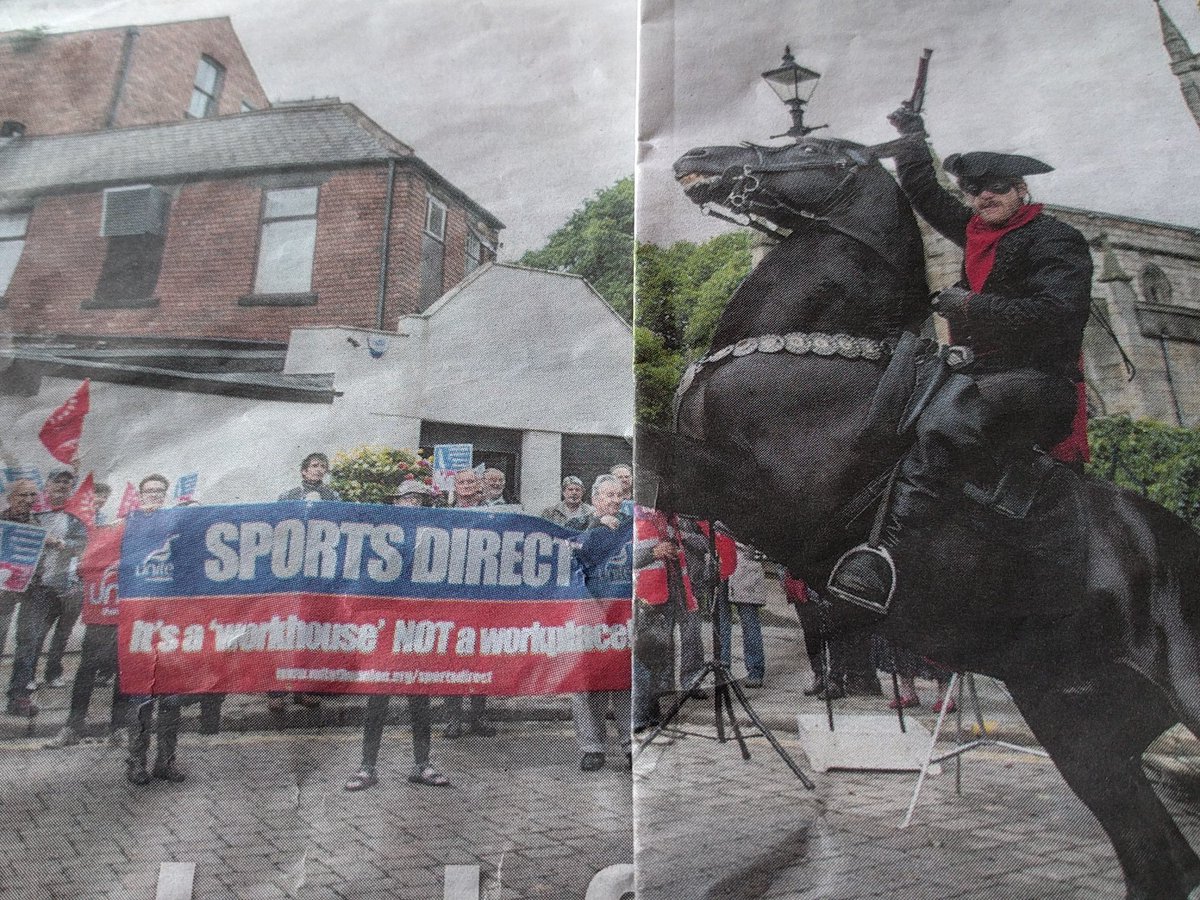 prosperocoffee's tweet photo. Having read @M_Star_Online article on @SportsDirectUK  workhouse ethics I'm boycotting the brand. #daylightrobbery https://t.co/18j2tQ5EOv