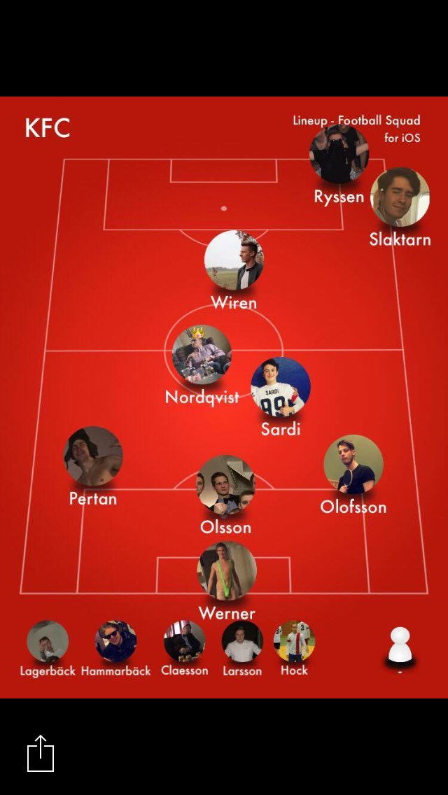 KatrineholmsFC's tweet photo. Preliminär uppställning till kvällens kamp! Kom ner och stötta! #halaKFC https://t.co/sHZwhGRWwE
