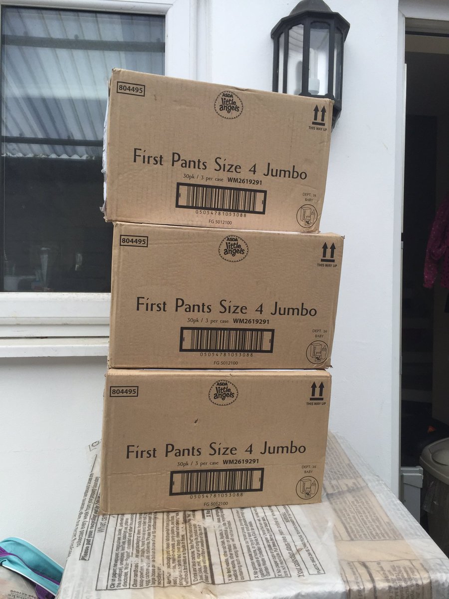 jodieafisher's tweet photo. Thank you @Asda & @MyriadPR for our HUGE nappy stash. #nappy #firstpants #blogger #parenting https://t.co/eDyTCYqGaL