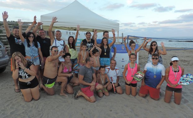 La Diputación organiza un curso de instructor de tenis playa el próximo fin de semana en Carboneras