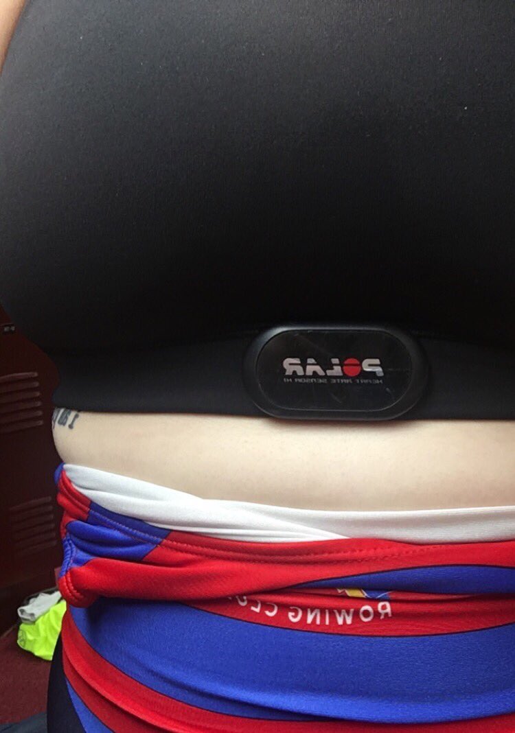 littlesculler's tweet image. Okay but have you seen this sports bra with a heart rate monitor strap BUILT IN #modernengineering