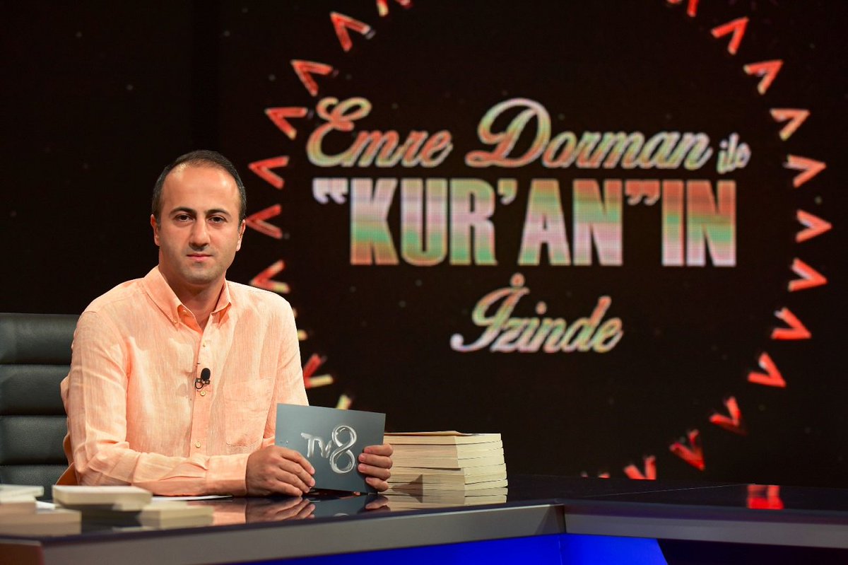 “Emre Dorman ile Kur’an’ın İzinde” konuğu Pedagog Dr.Adem Güneş ile bu gece 00.15’te TV8’de!