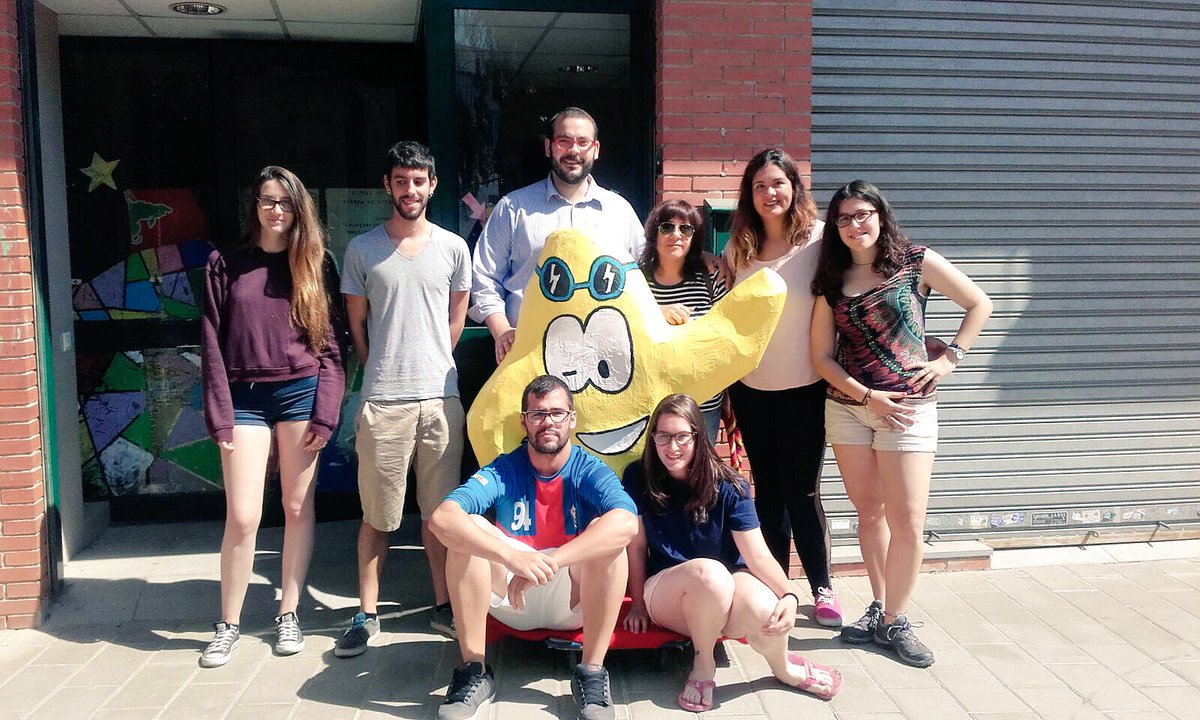 Trobada de l'alcalde i la regidora d'Igualtat amb l'ass. infantil i juvenil <a href="/Pampayuga/">Pampayuga</a> #Cirera #alcaldealsbarris