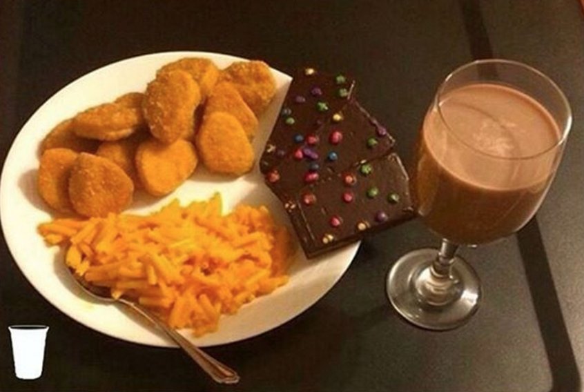 UNILAD's tweet photo. When you move out and have to start making your own food... https://t.co/ZgxMnsAtJT