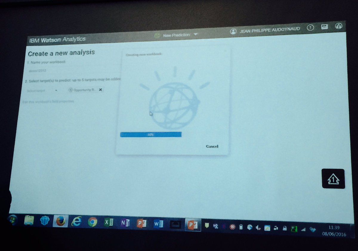s_jezequel's tweet image. A #IBMBPRoadshow #WatsonAnalytics travaille pour nous en live ! Et voici ses recos :