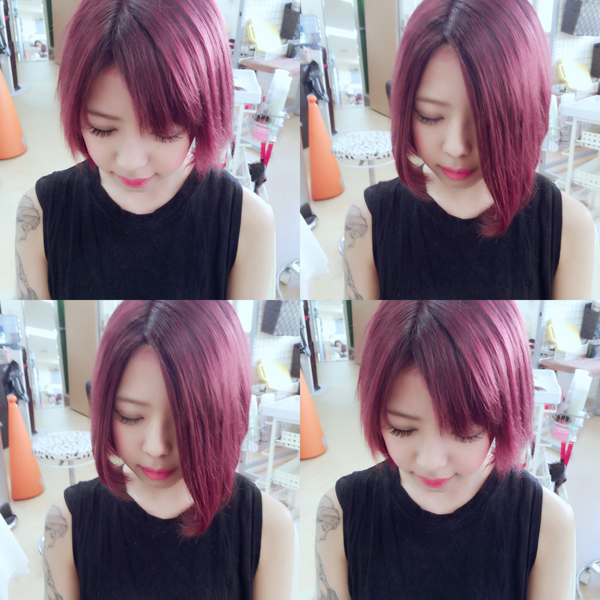 Naski 神戸店 お客様スタイル 前髪エクステ カットで前下がり風にしました 前髪だけですごく雰囲気が変わるので 今のスタイルに飽きた方など オススメです エクステ Naski神戸店 前髪エクステ 神戸 三宮 T Co Ehgbtsxcnz Twitter