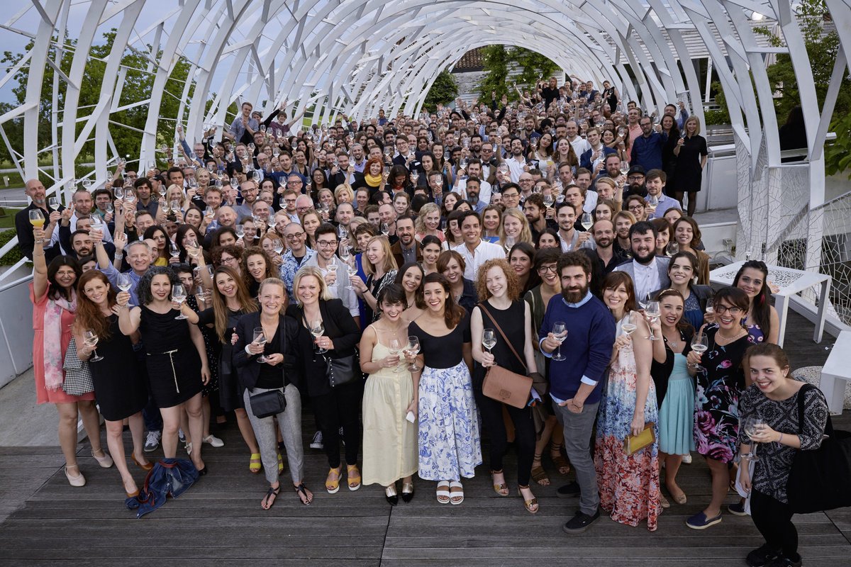 Designit's tweet photo. 380 Designits celebrating the end of #itrip16! Find out what itrip's all about: https://t.co/7f3nX7WaD1 https://t.co/uG40QH0HsS