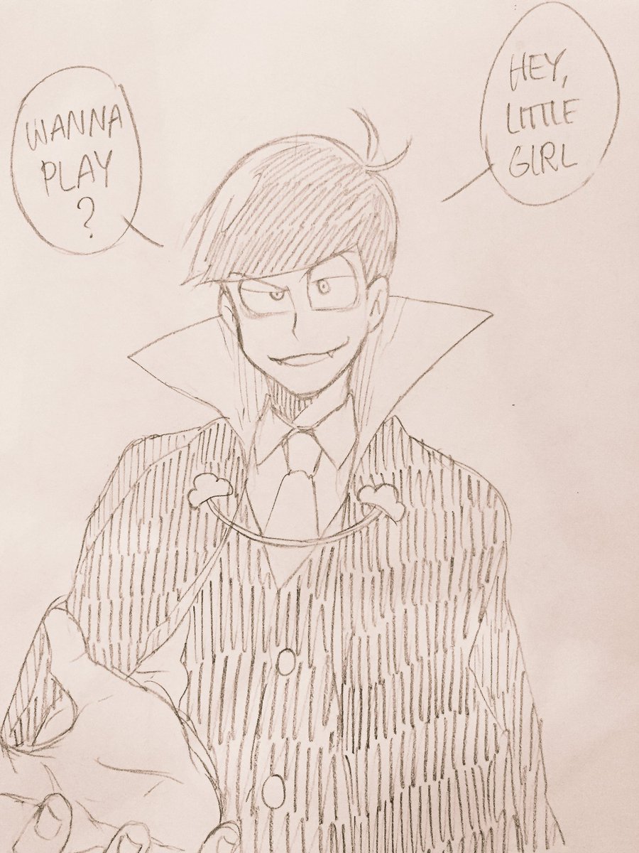 [Doodle] WANNA PLAY?

#おそ松 